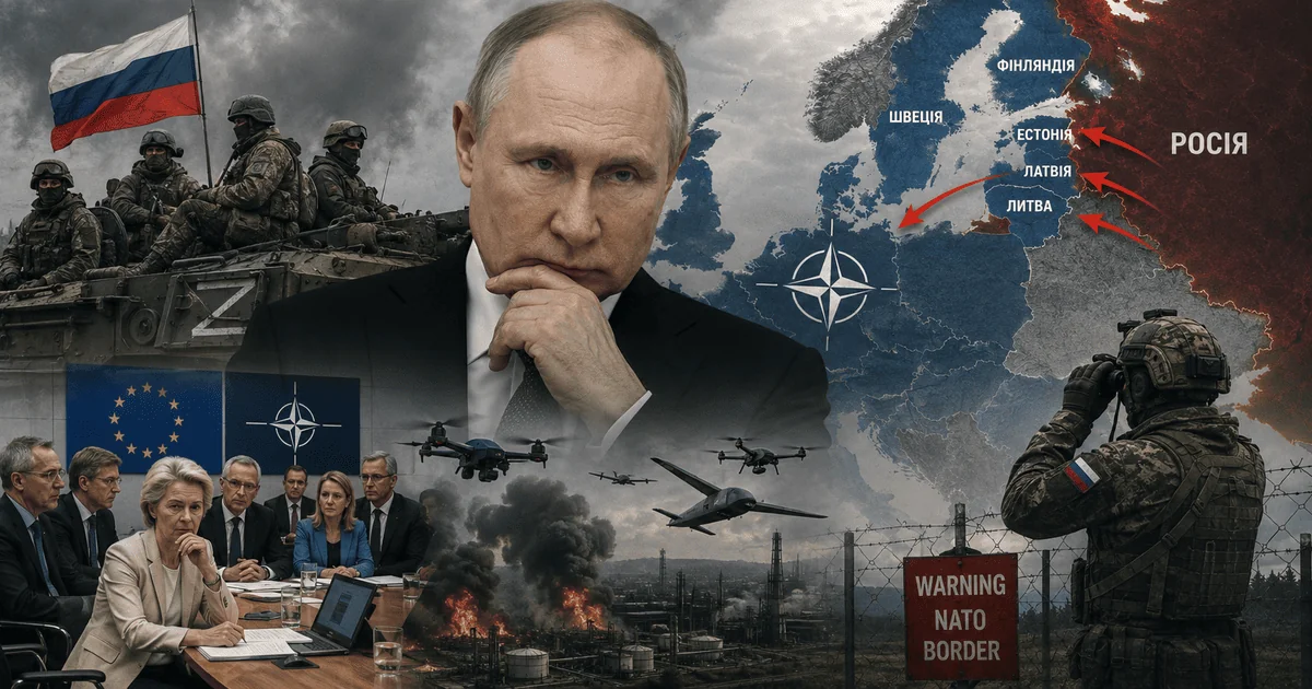 Путін розглядає удар по обєкту в Європі для розколу союзників НАТО