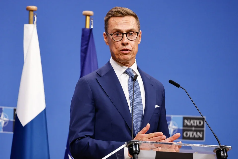 Президент Фінляндії Александр Стубб виступає про переговори з Росією для миру в Україні