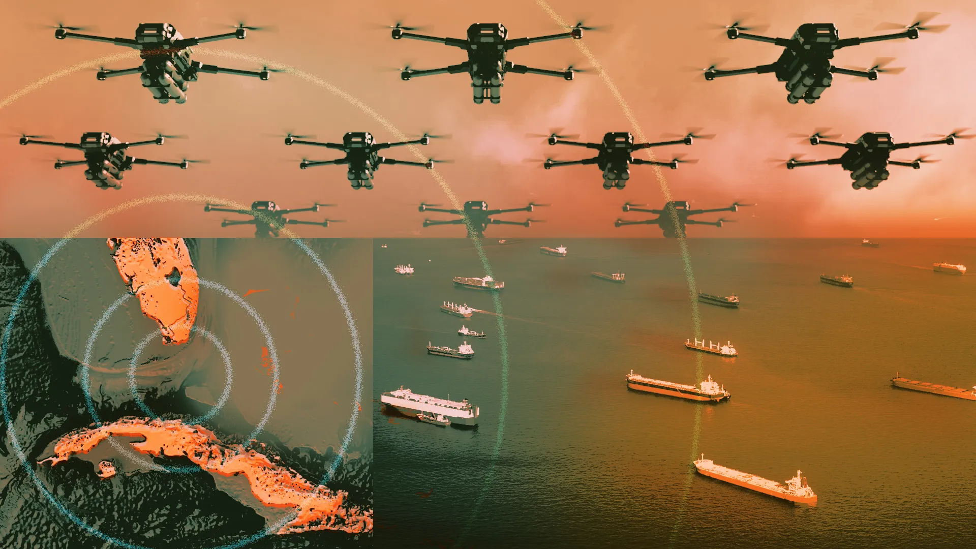Боевые дроны над Кубой и кораблями США в Карибском море