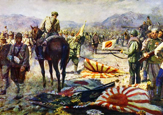 The_surrender_of_the_Kwantung_Army_Painting