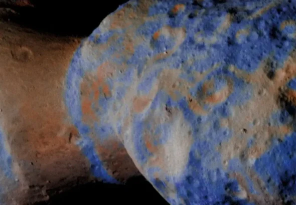 Астероїд Дональд Йохансон у формі гігантського арахісу знятий зондом Lucy