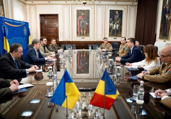 Зустріч Румунії та України в Міноборони щодо українських дронів
