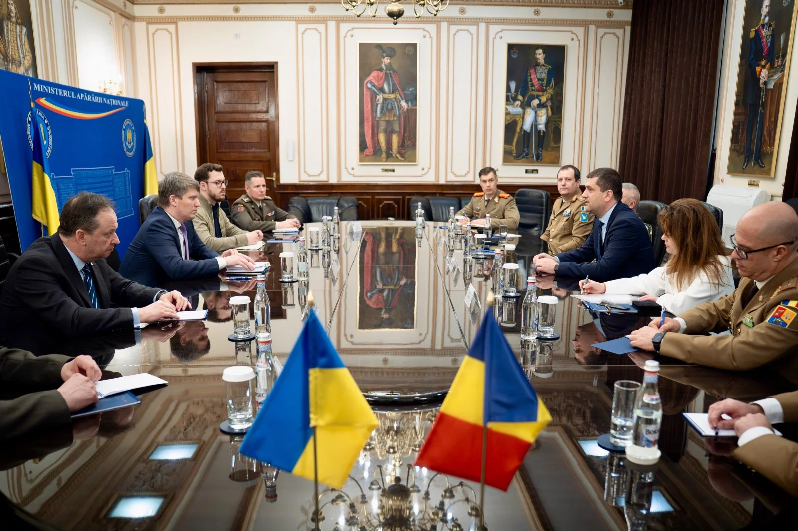 Зустріч Румунії та України в Міноборони щодо українських дронів