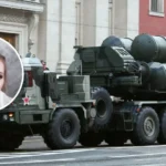 С-400 біля фонду Катерини Тихонової в центрі Москви