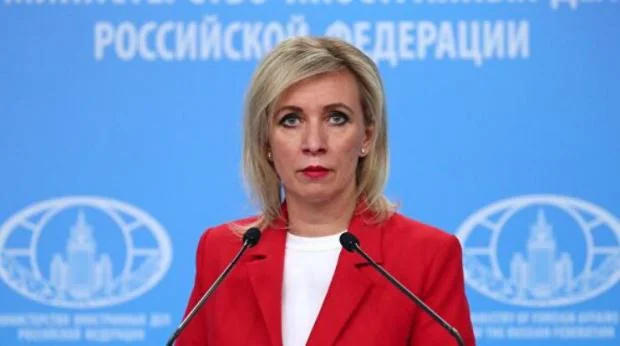 Марія Захарова на брифінгу МЗС РФ щодо удару по Києво-Печерській лаврі