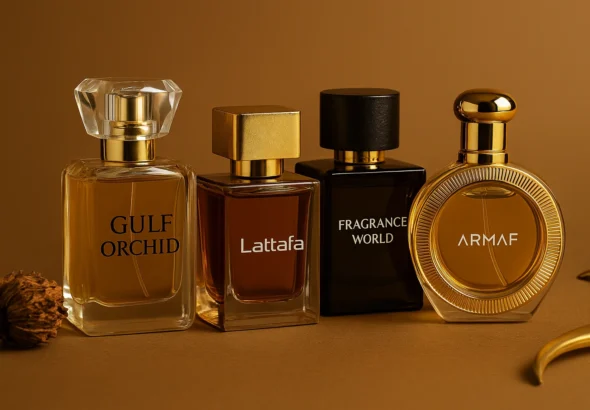 Бюджетні арабські парфуми Lattafa, Armaf та Gulf Orchid у флаконах