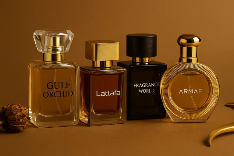 Бюджетні арабські парфуми Lattafa, Armaf та Gulf Orchid у флаконах