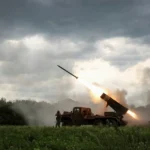 Пуск української ракети з мобільної установки для ударів по Росії
