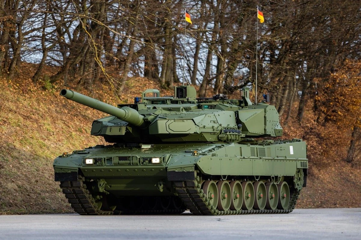 Современный основной боевой танк Leopard 2A8 НАТО