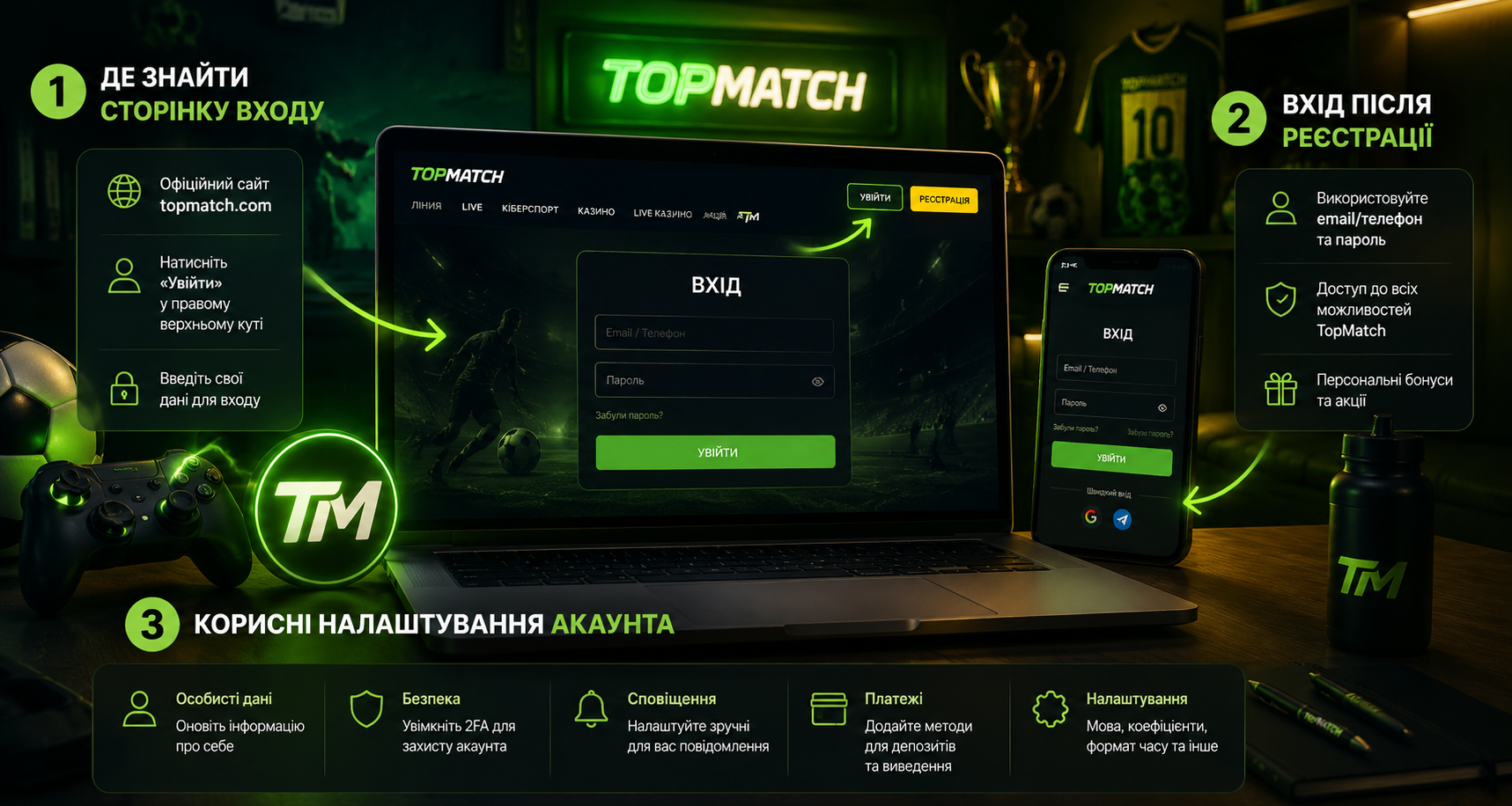 Topmatch вхід: покроковий гайд для нових користувачів